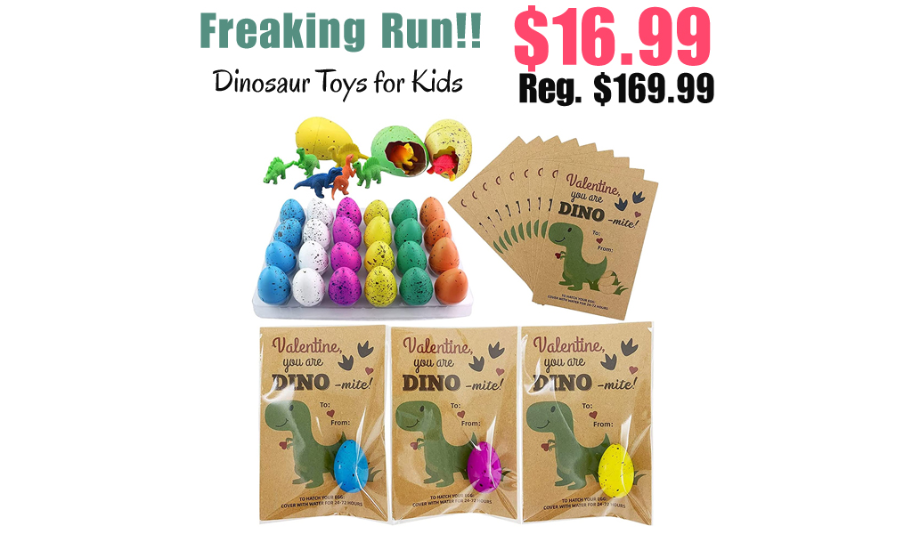 Dinosaur Toys for Kids Only $16.99 Shipped on Amazon (Regularly $169.99)