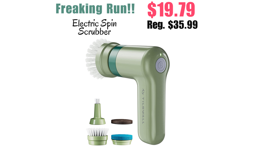 Electric Spin Scrubber Only $19.79 Shipped on Amazon (Regularly $35.99)