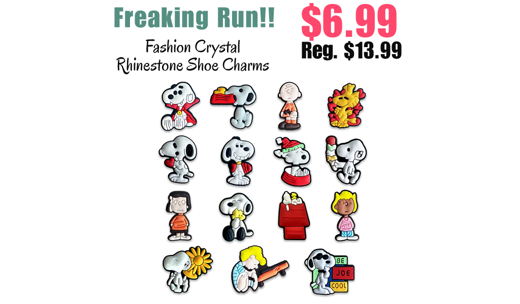 Fashion Crystal Rhinestone Shoe Charms Only $6.99 Shipped on Amazon (Regularly $13.99)