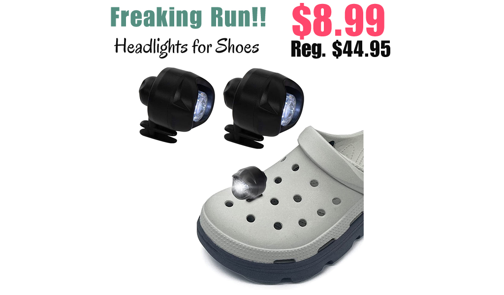 Headlights for Shoes Only $8.99 Shipped on Amazon (Regularly $44.95)