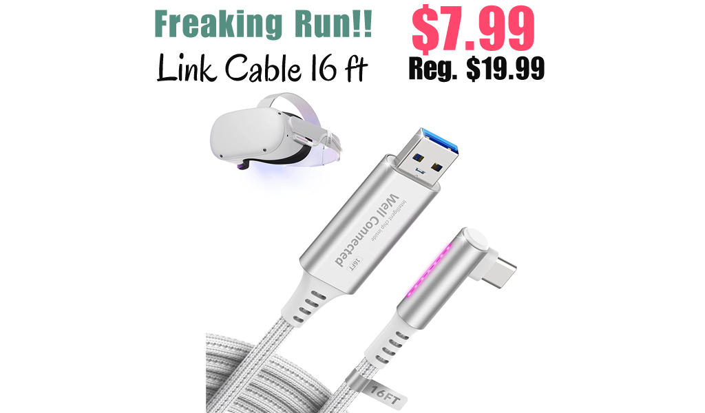 Link Cable 16 ft Only $7.99 Shipped on Amazon (Regularly $19.99)
