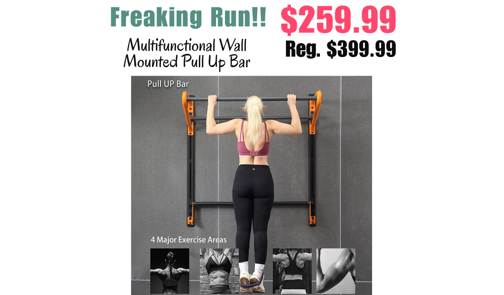 Multifunctional Wall Mounted Pull Up Bar Only $259.99 Shipped on Amazon (Regularly $399.99)