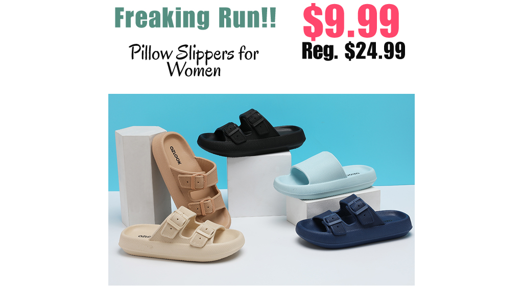 Pillow Slippers for Women Only $9.99 Shipped on Amazon (Regularly $24.99)