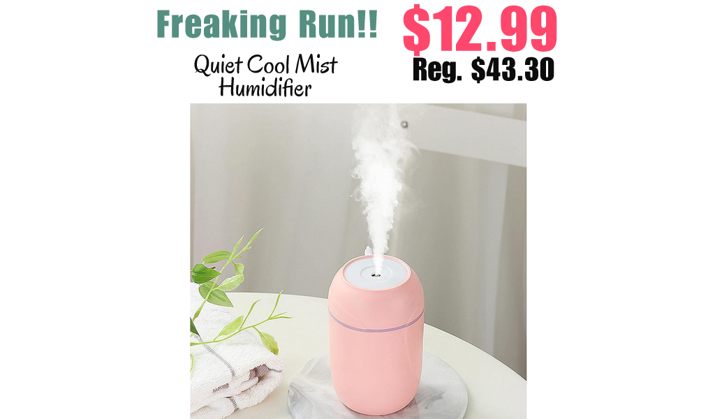 Quiet Cool Mist Humidifier Only $12.99 Shipped on Amazon (Regularly $43.30)