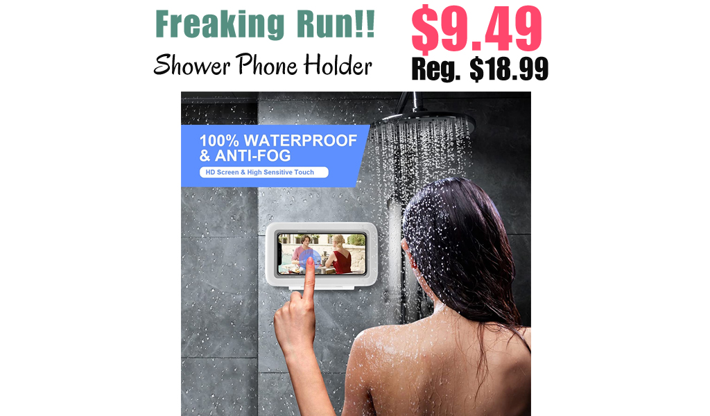 Shower Phone Holder Only $9.49 Shipped on Amazon (Regularly $18.99)