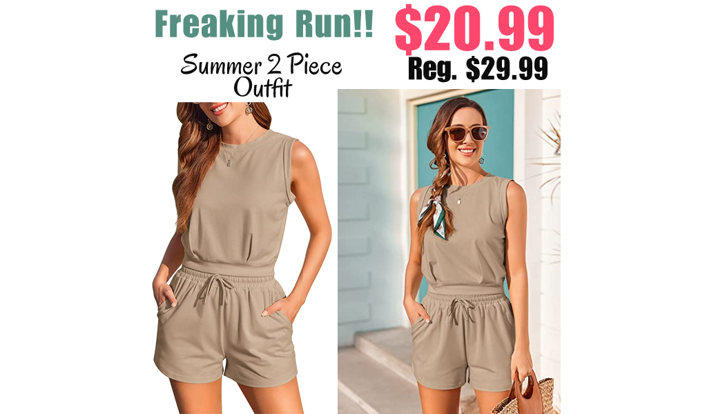 Summer 2 Piece Outfit Only $20.99 Shipped on Amazon (Regularly $29.99)