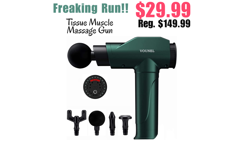 Tissue Muscle Massage Gun Only $29.99 Shipped on Amazon (Regularly $149.99)