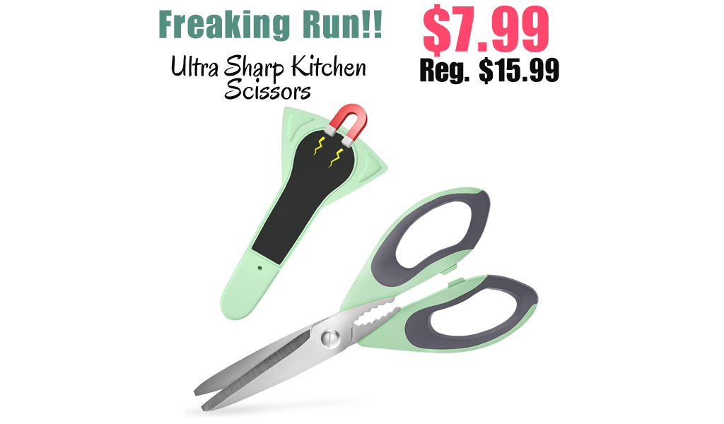 Ultra Sharp Kitchen Scissors Only $7.99 Shipped on Amazon (Regularly $15.99)
