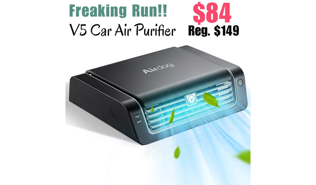 V5 Car Air Purifier Only $84 Shipped on Amazon (Regularly $149)