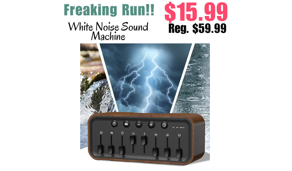 White Noise Sound Machine Only $15.99 Shipped on Amazon (Regularly $59.99)