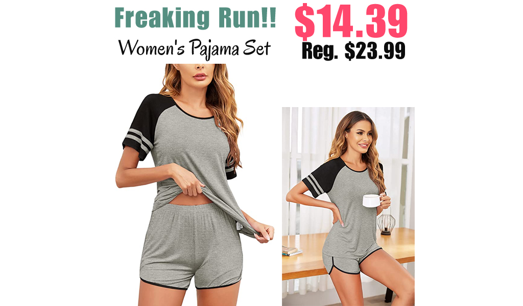 Women's Pajama Set Only $14.39 Shipped on Amazon (Regularly $23.99)