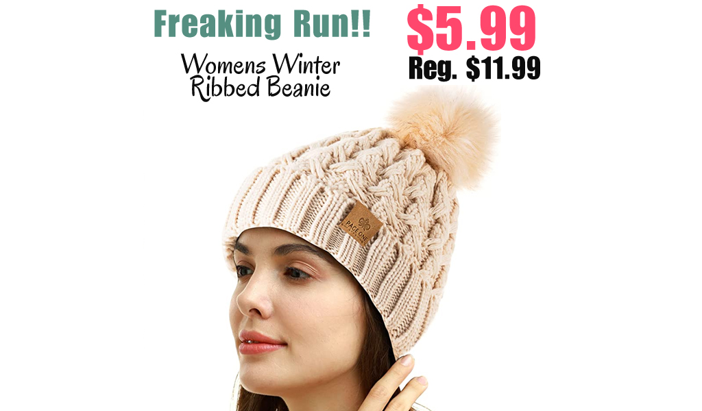 Womens Winter Ribbed Beanie Only $5.99 Shipped on Amazon (Regularly $11.99)