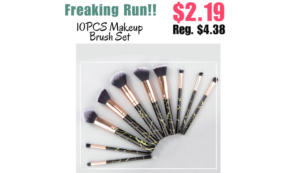 10PCS Makeup Brush Set Only $2.19 Shipped on Amazon (Regularly $4.38)