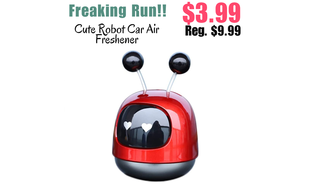 Cute Robot Car Air Freshener Only $3.99 Shipped on Amazon (Regularly $9.99)