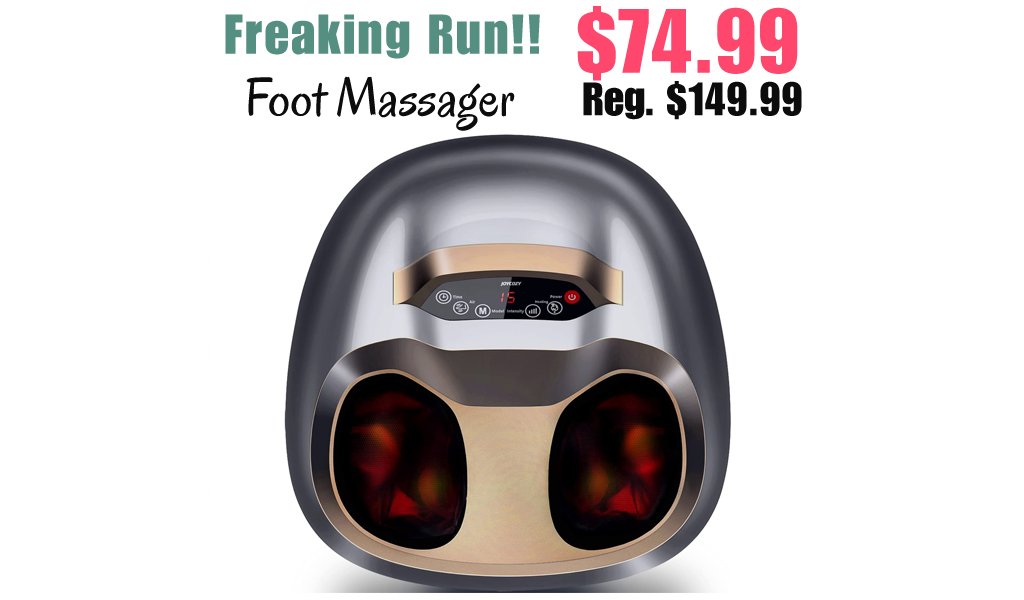 Foot Massager Only $74.99 Shipped on Amazon (Regularly $149.99)