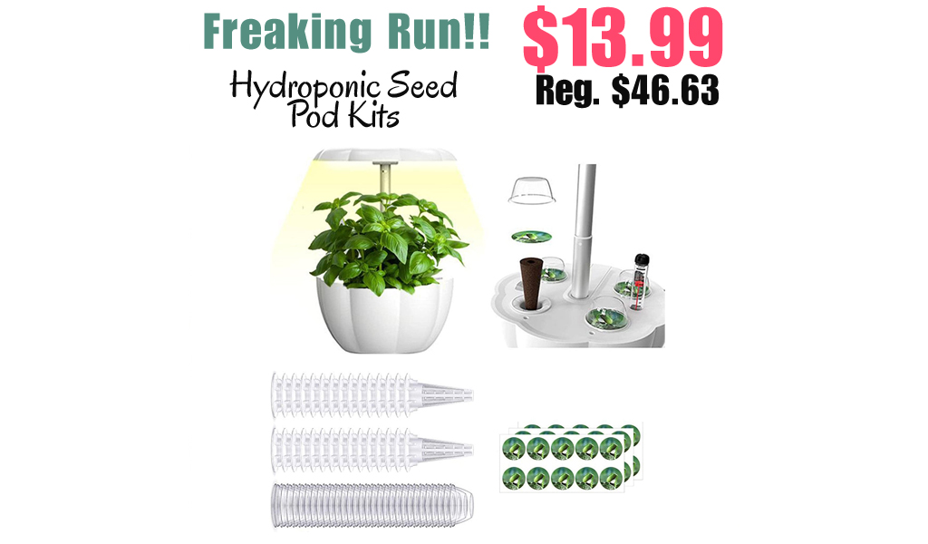 Hydroponic Seed Pod Kits Only $13.99 Shipped on Amazon (Regularly $46.63)
