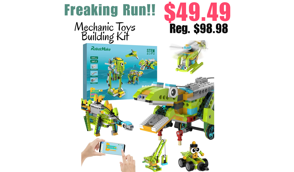 Mechanic Toys Building Kit Only $49.49 Shipped on Amazon (Regularly $98.98)
