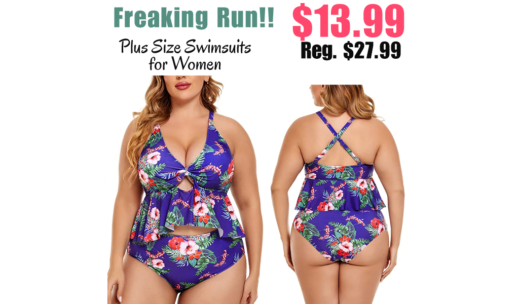 Plus Size Swimsuits for Women Only $13.99 Shipped on Amazon (Regularly $27.99)