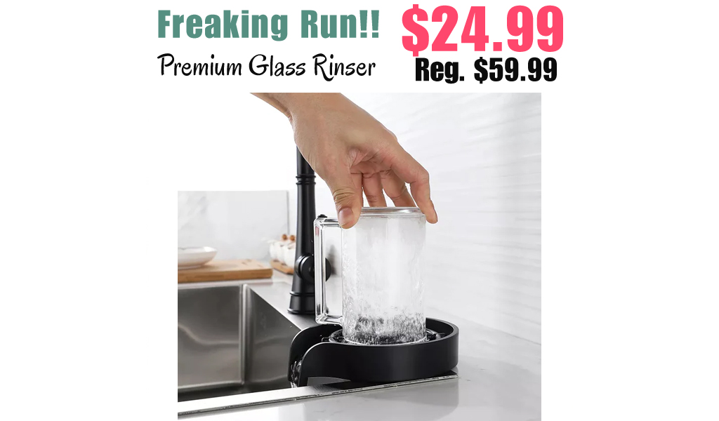 Premium Glass Rinser Only $24.99 Shipped (Regularly $59.99)
