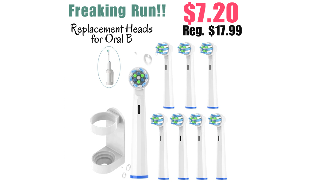 Replacement Heads for Oral B Only $7.20 Shipped on Amazon (Regularly $17.99)