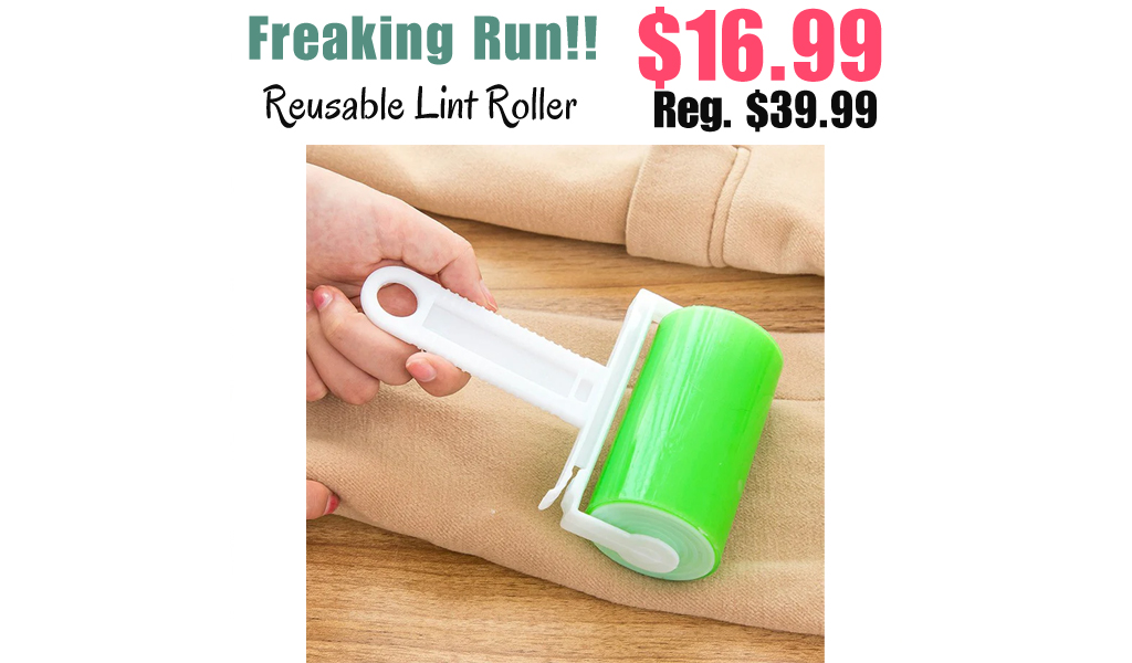 Reusable Lint Roller Only $16.99 Shipped (Regularly $39.99)