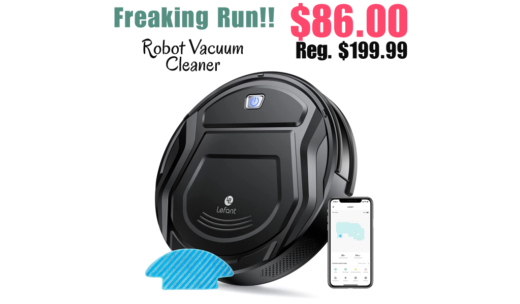 Robot Vacuum Cleaner Only $86 Shipped on Amazon (Regularly $199.99)