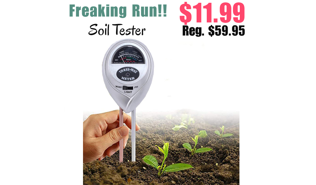 Soil Tester Only $11.99 Shipped on Amazon (Regularly $59.95)