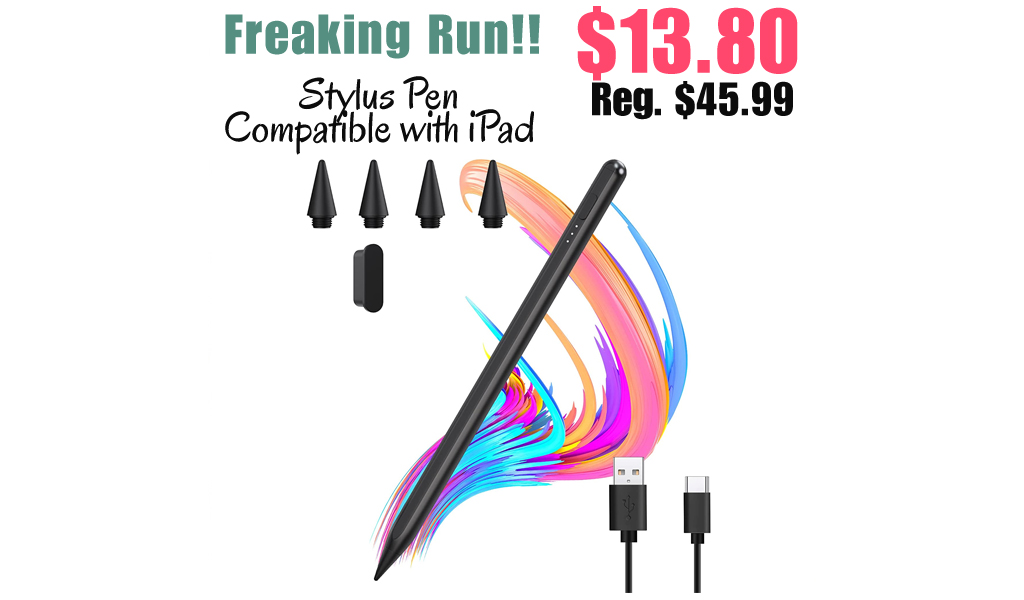 Stylus Pen Compatible with iPad Only $13.80 Shipped on Amazon (Regularly $45.99)