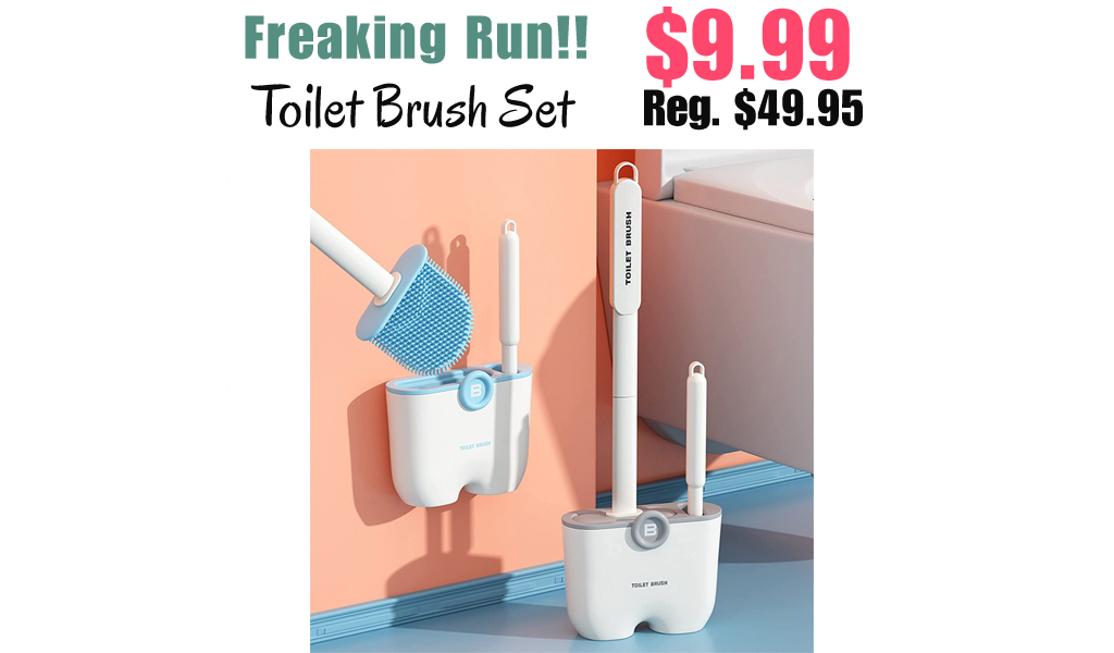 Toilet Brush Set Only $9.99 Shipped on Amazon (Regularly $49.95)