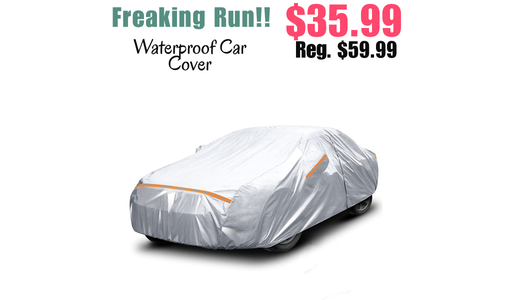Waterproof Car Cover Only $35.99 Shipped on Amazon (Regularly $59.99)