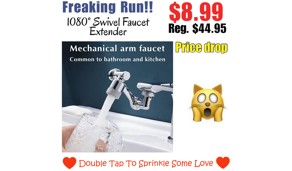 1080° Swivel Faucet Extender Only $8.99 Shipped on Amazon (Regularly $44.95)