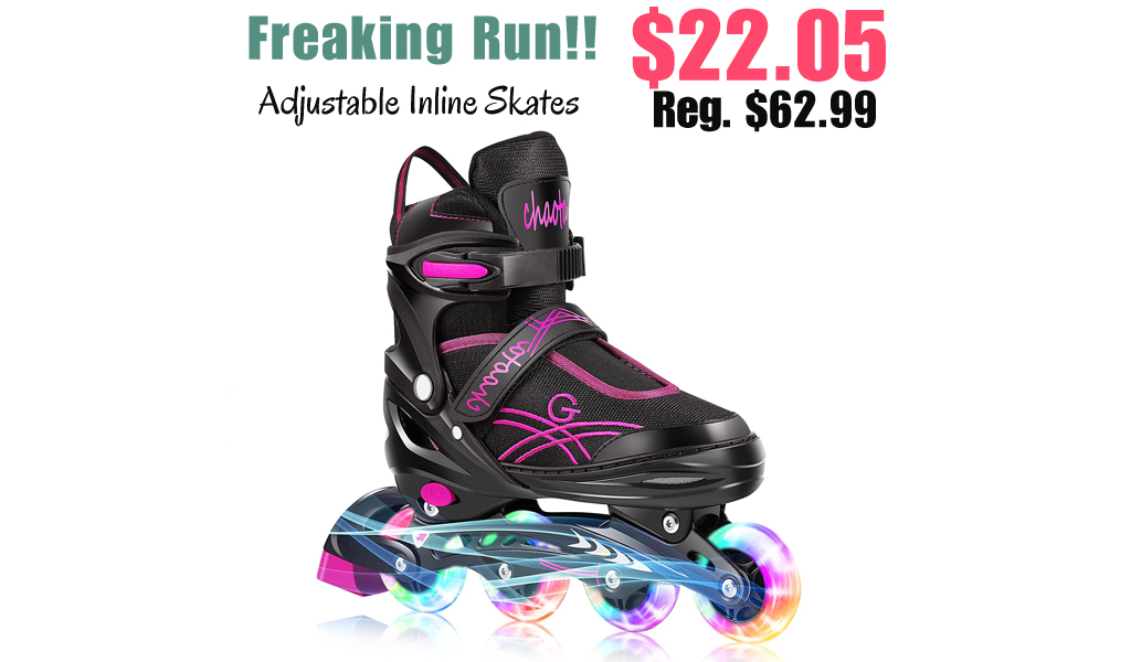 Adjustable Inline Skates Only $22.05 Shipped on Amazon (Regularly $62.99)