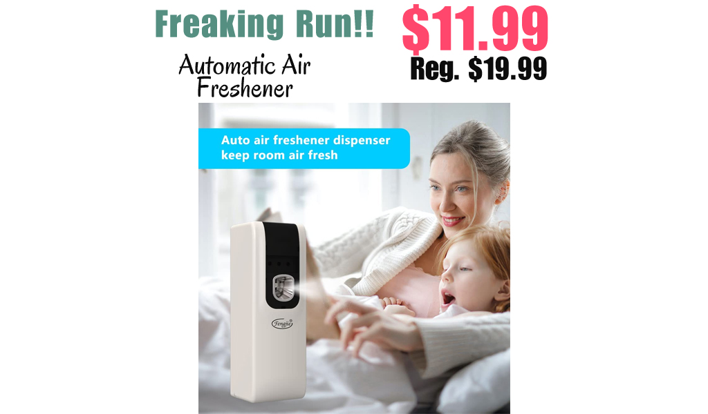 Automatic Air Freshener Only $11.99 Shipped on Amazon (Regularly $19.99)