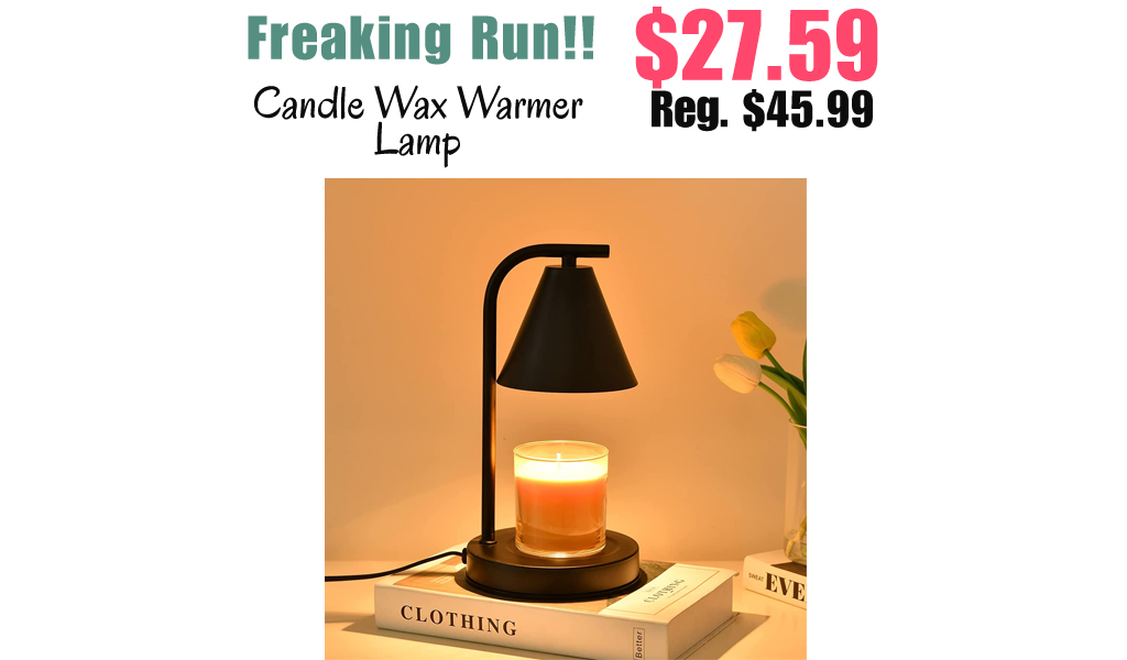 Candle Wax Warmer Lamp Only $27.59 Shipped on Amazon (Regularly $45.99)