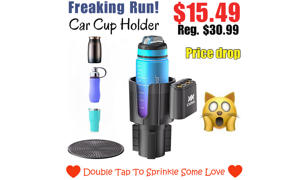 Car Cup Holder Only $15.49 Shipped on Amazon (Regularly $30.99)
