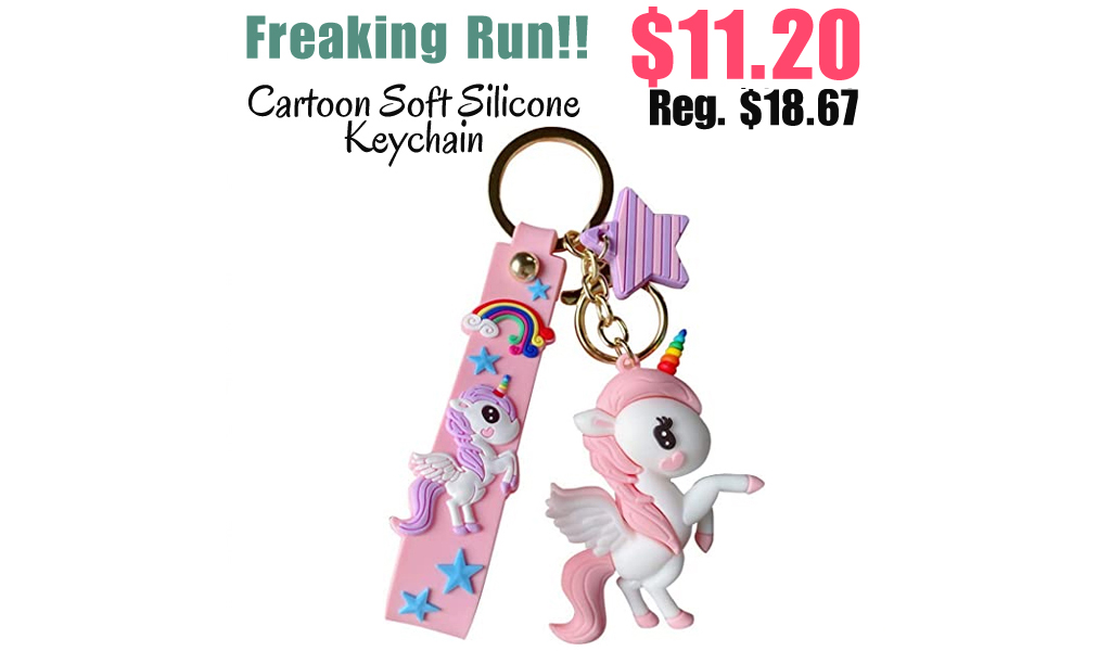 Cartoon Soft Silicone Keychain Only $11.20 Shipped on Amazon (Regularly $18.67)
