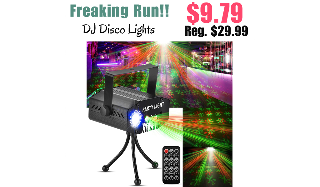 DJ Disco Lights Only $9.79 Shipped on Amazon (Regularly $29.99)