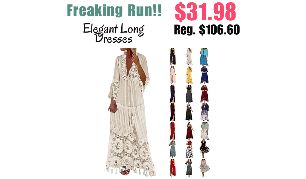 Elegant Long Dresses Only $31.98 Shipped on Amazon (Regularly $106.60)