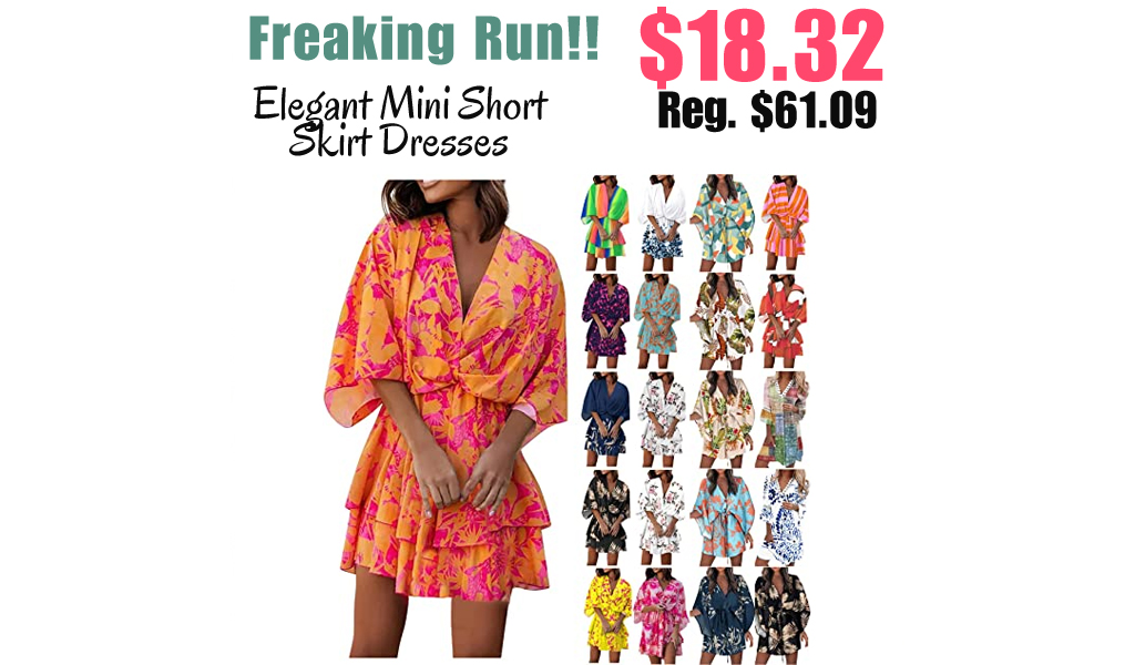 Elegant Mini Short Skirt Dresses Only $18.32 Shipped on Amazon (Regularly $61.09)
