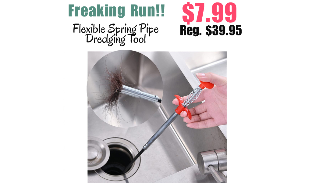 Flexible Spring Pipe Dredging Tool Only $7.99 Shipped on Amazon (Regularly $39.95)
