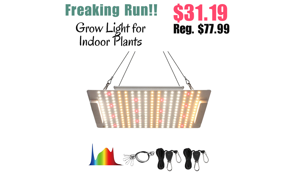 Grow Light for Indoor Plants Only $31.19 Shipped on Amazon (Regularly $77.99)