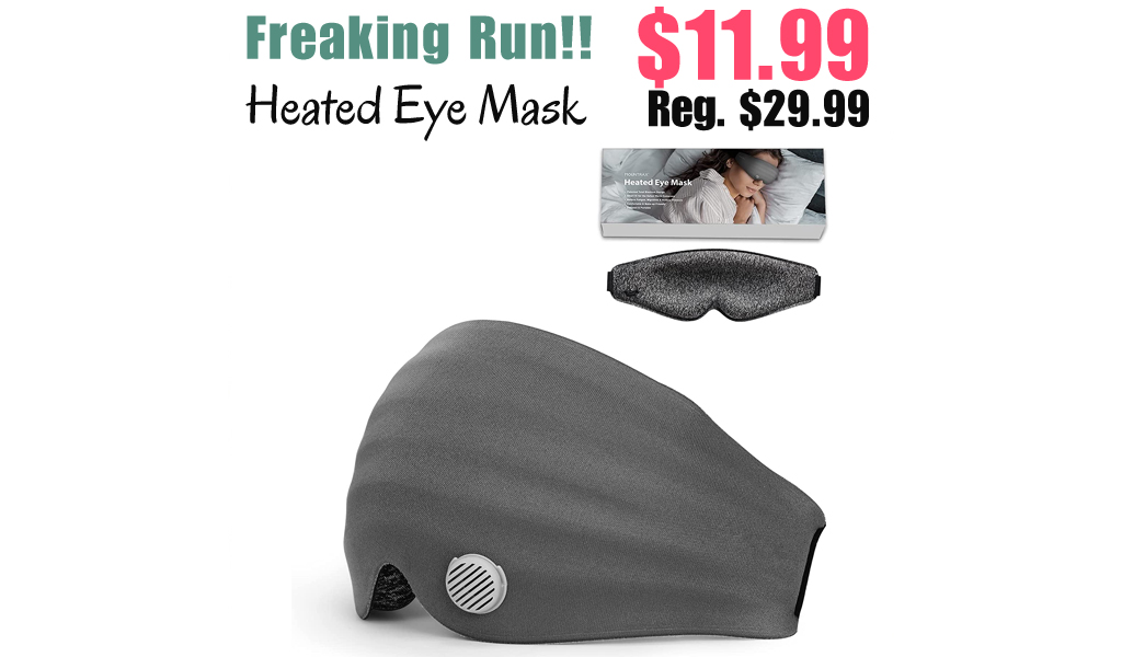 Heated Eye Mask Only $11.99 Shipped on Amazon (Regularly $29.99)