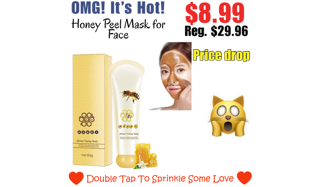 Honey Peel Mask for Face Only $8.99 Shipped on Amazon (Regularly $29.96)