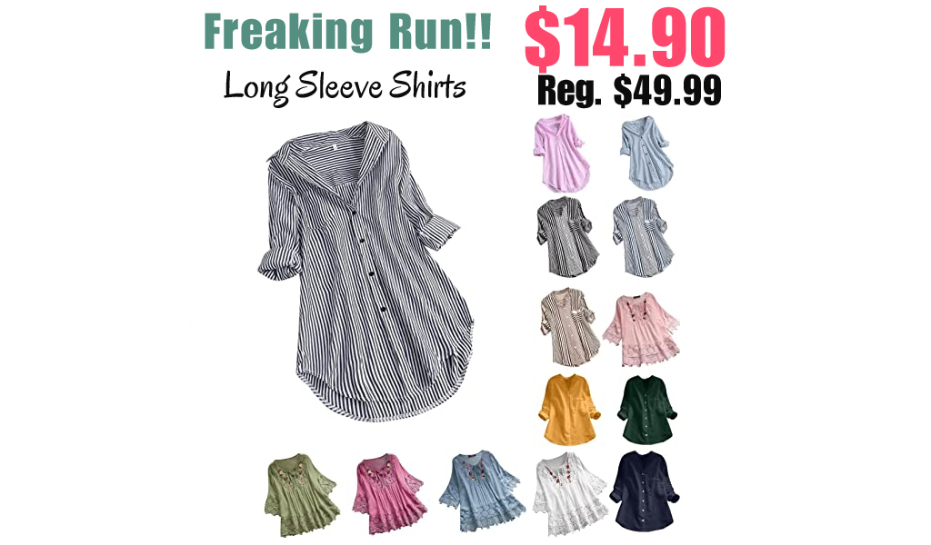 Long Sleeve Shirts Only $14.90 Shipped on Amazon (Regularly $49.99)