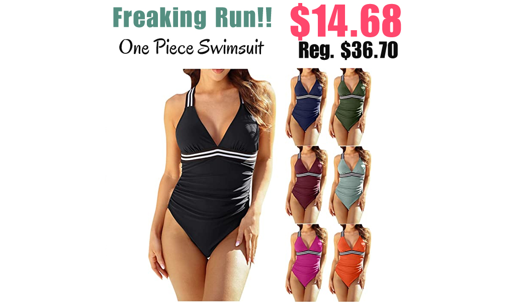 One Piece Swimsuit Only $14.68 Shipped on Amazon (Regularly $36.70)