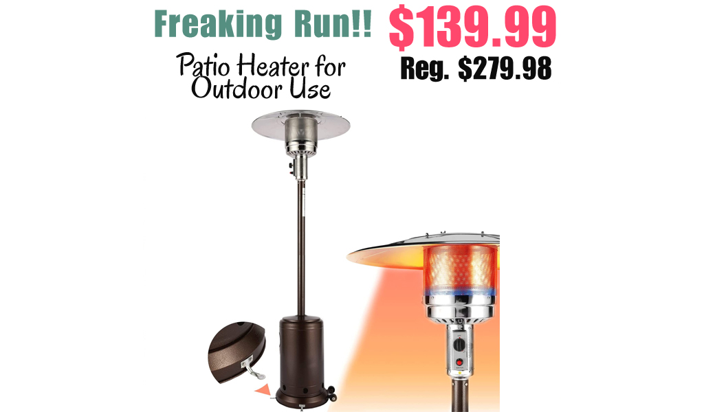 Patio Heater for Outdoor Use Only $139.99 Shipped on Amazon (Regularly $279.98)