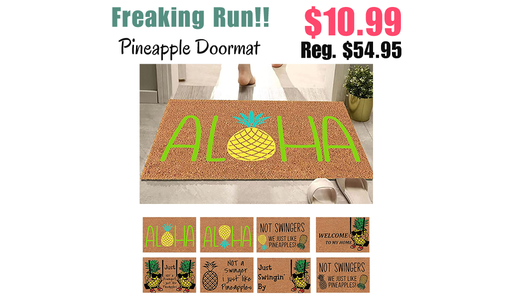 Pineapple Doormat Only $10.99 Shipped on Amazon (Regularly $54.95)
