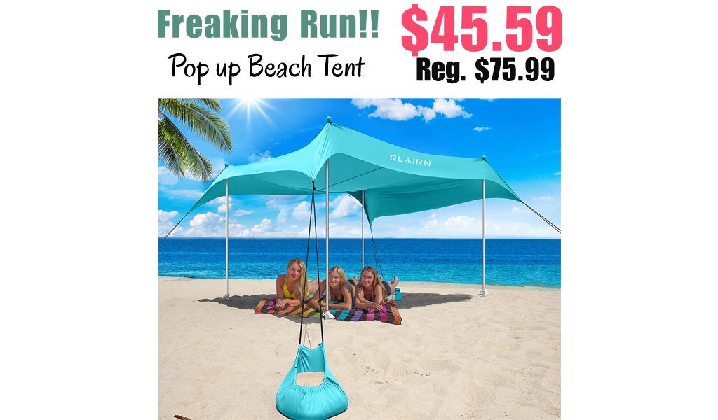 Pop up Beach Tent Only $45.59 Shipped on Amazon (Regularly $75.99)
