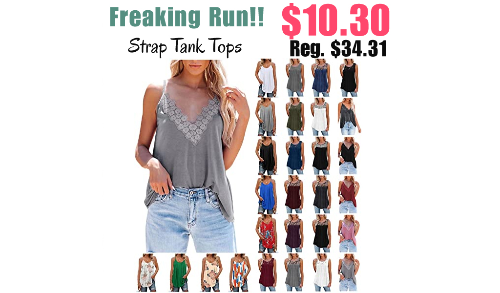 Strap Tank Tops Only $10.30 Shipped on Amazon (Regularly $34.31)