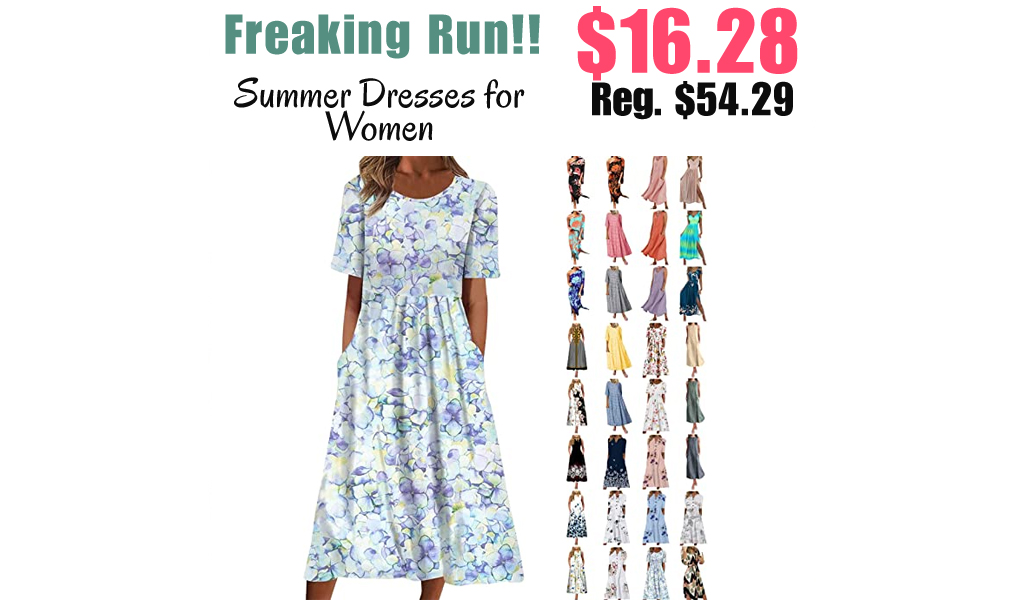 Summer Dresses for Women Only $16.28 Shipped on Amazon (Regularly $54.29)